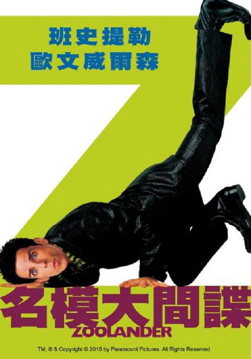 超级名模电影海报