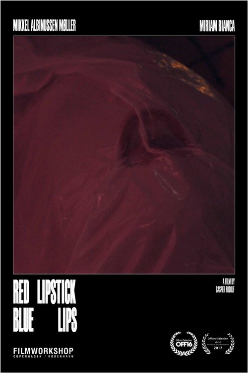 Red Lipstick, Blue Lips Poster