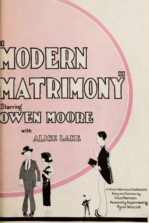 Modern Matrimony Poster