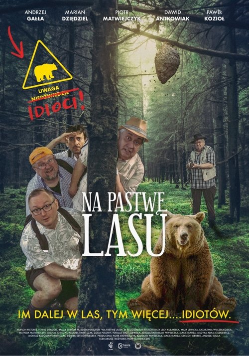 Na pastwę lasu Poster