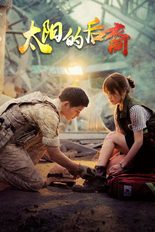 太阳的后裔电影海报