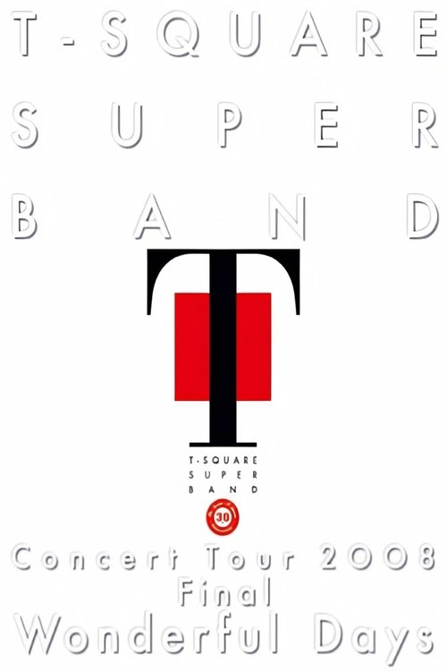 T-Square Super Band - Concert tour 2008 Final Wonderful Days Poster