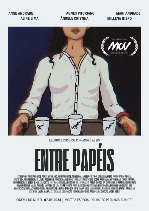 Entre Papéis Poster
