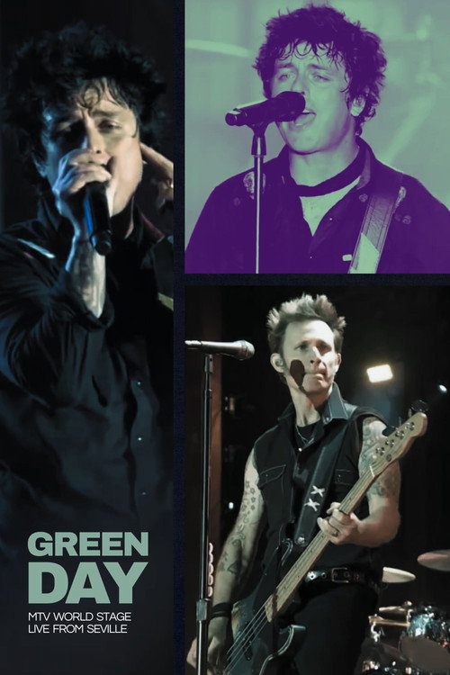GREEN DAY MTV World Stage LIVE From Seville poster 3