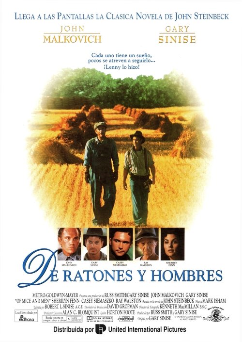 De ratones y hombres De ratones y hombres poster
