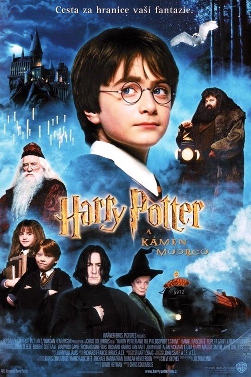 Harry Potter a Kámen mudrců poster Harry Potter a Kámen mudrců (2001) s českými titulky