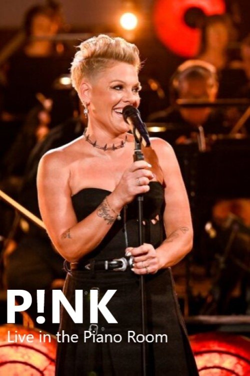 P!NK: Live in the Piano Room Poster