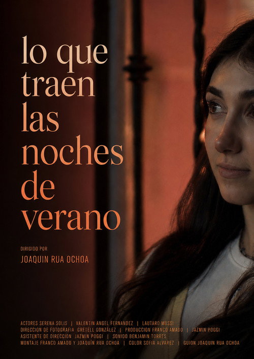 Lo que traen las noches de verano Poster