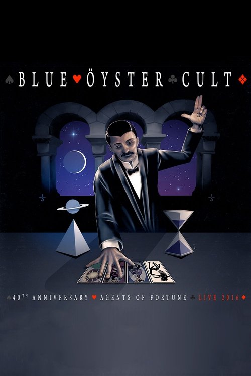 Blue Öyster Cult - 40th Anniversary - Agents Of Fortune - Live 2016 Poster