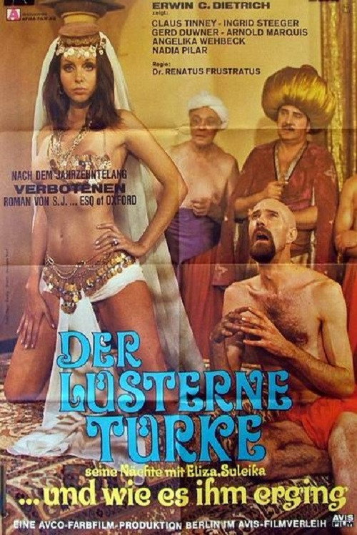 Der lüsterne Türke poster 2