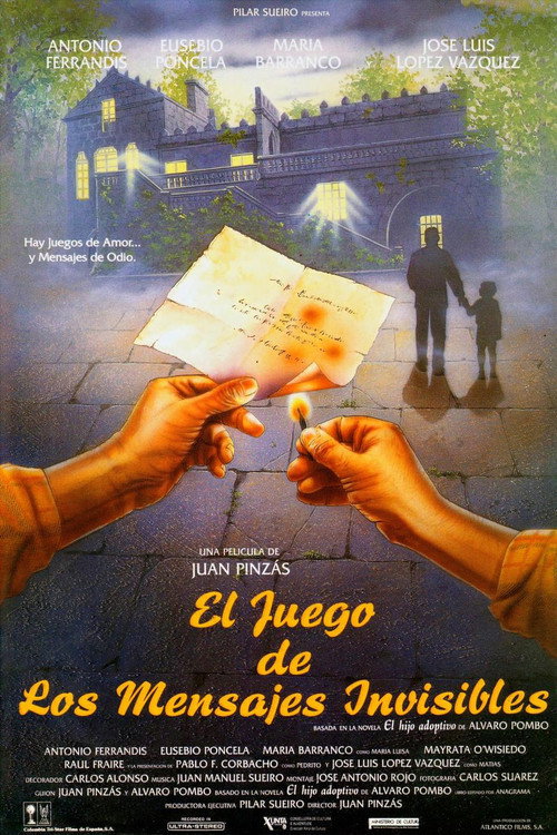 El juego de los mensajes invisibles电影海报