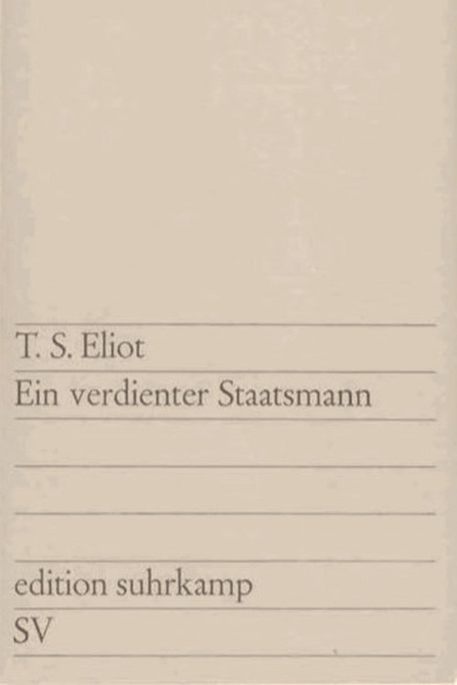 The Elder Statesman Poster