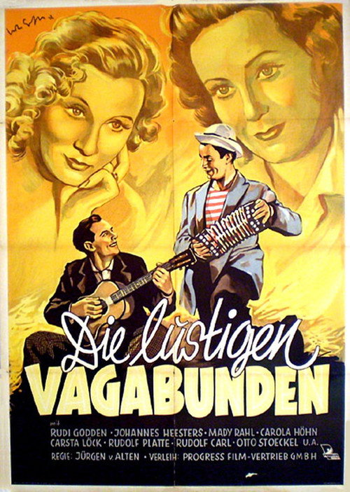 Die lustigen Vagabunden Poster