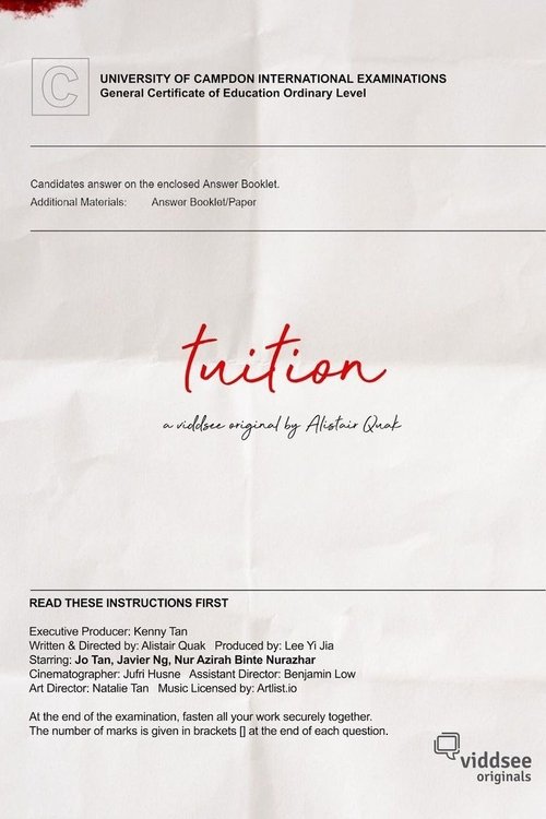 Tuition Poster