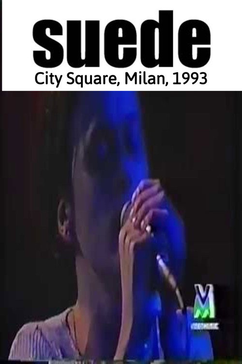 Suede - City Square, Milan 1993 poster 2
