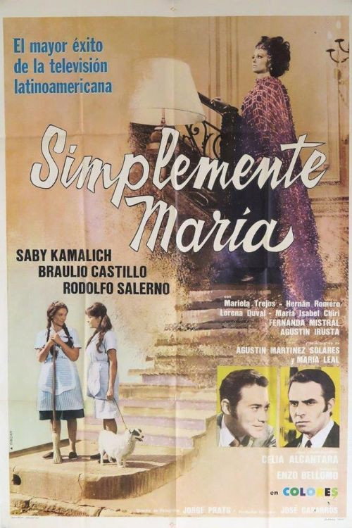 Simplemente María Poster