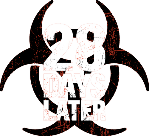 28 DAYS LATER Logo