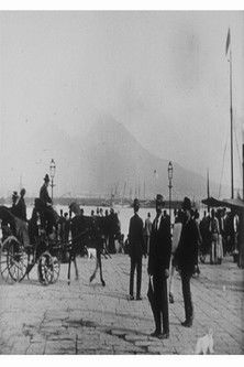 Naples, port et Vésuve 1896 Naples, port et Vésuve 1896