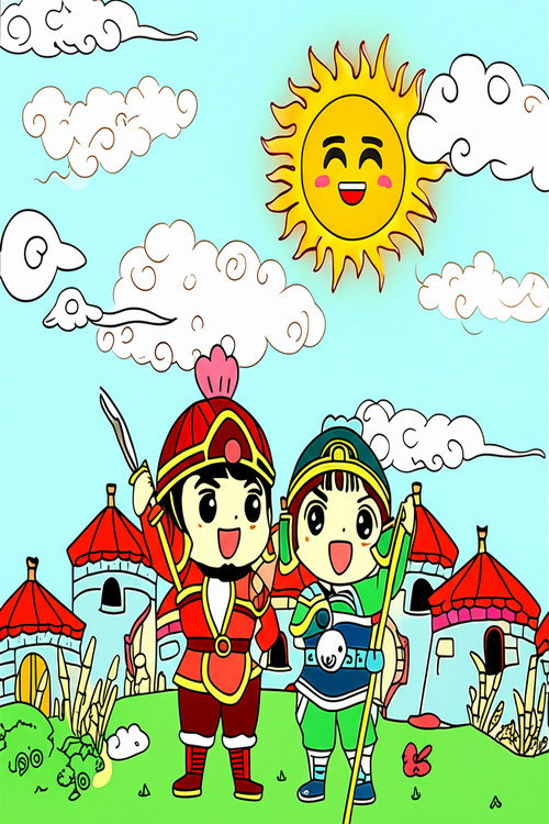 孙子兵法动画版电影海报