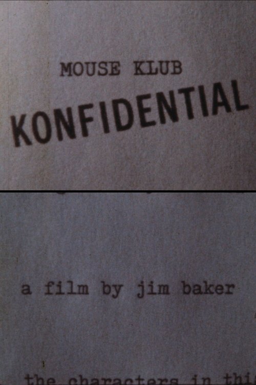 Mouse Klub Konfidential Poster