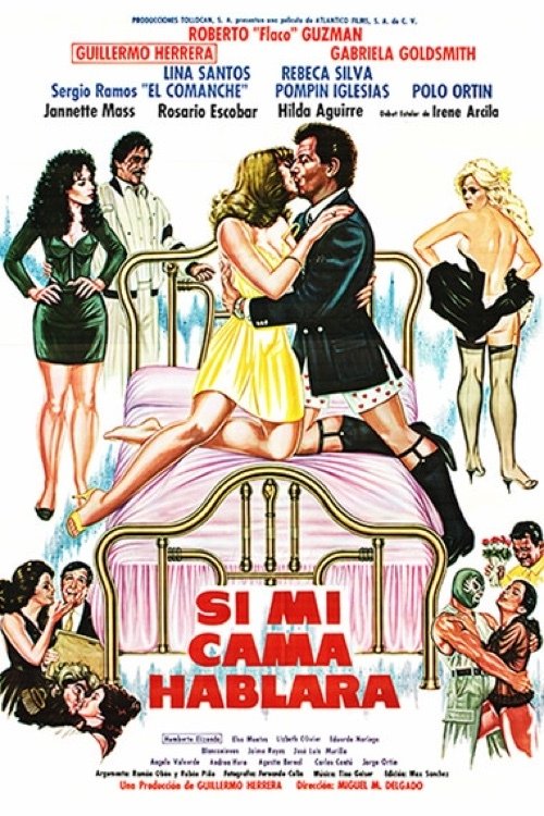 Si mi cama hablara poster
