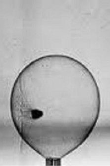 Ball Passing Through a Soap Bubble 1904
