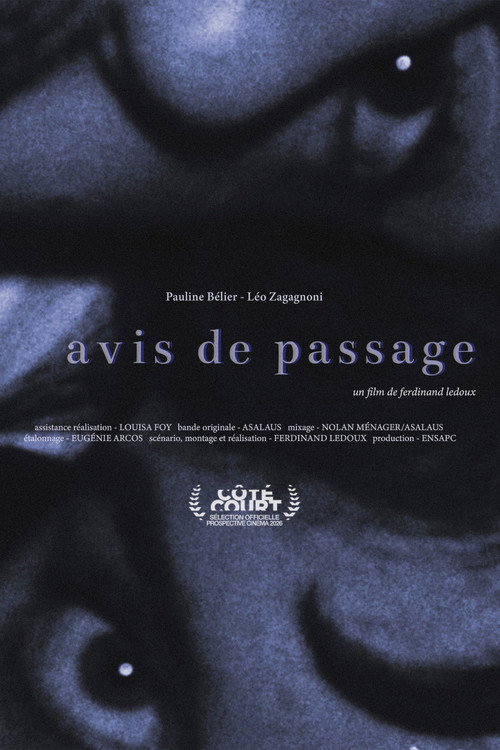 Avis de passage电影海报