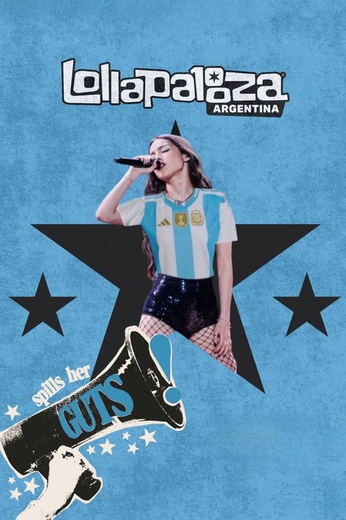 Olivia Rodrigo: Lollapalooza Argentina 2025 Poster