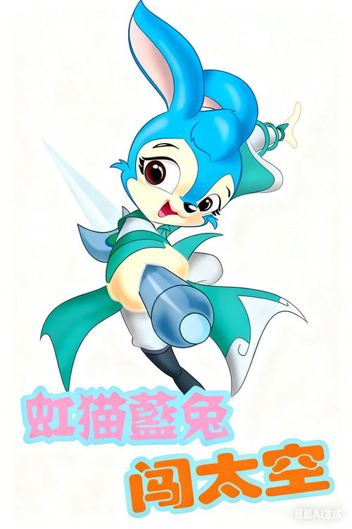 虹猫蓝兔闯太空电影海报