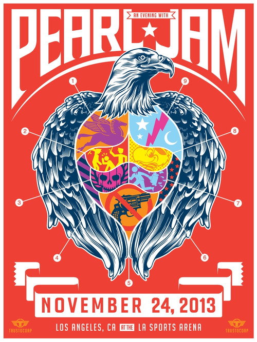Pearl Jam: Los Angeles 2013 - Night 2 poster 2