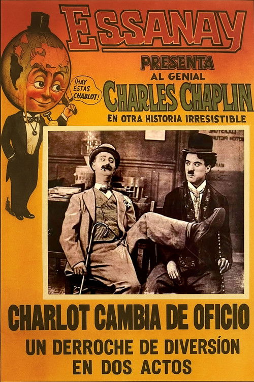 Charlot cambia de oficio