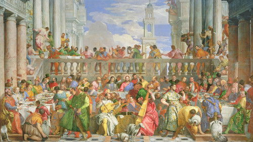 The Wedding at Cana (1563) by Paolo Veronese