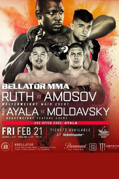 Bellator 239: Ruth vs Amosov poster 2