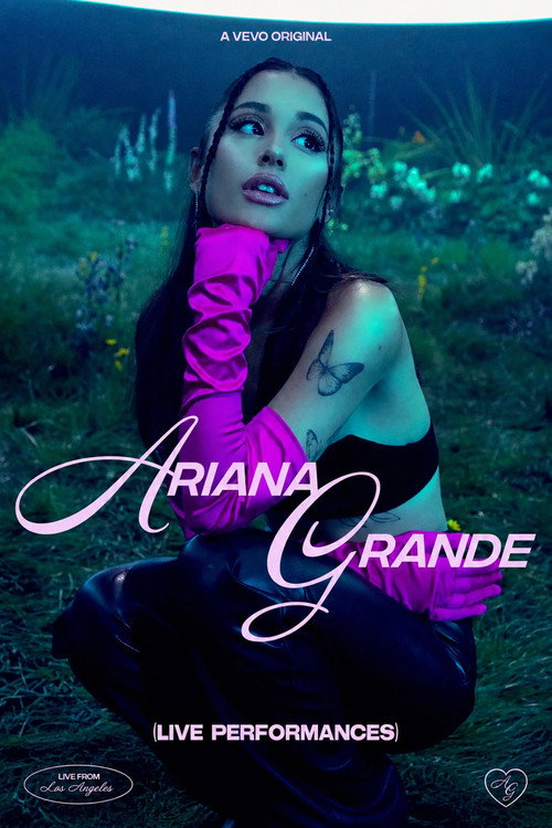 Ariana Grande - Positions Album Official Live Performances Poster