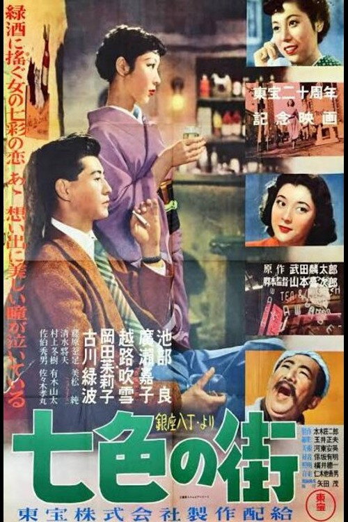 Town of Seven Colors Poster