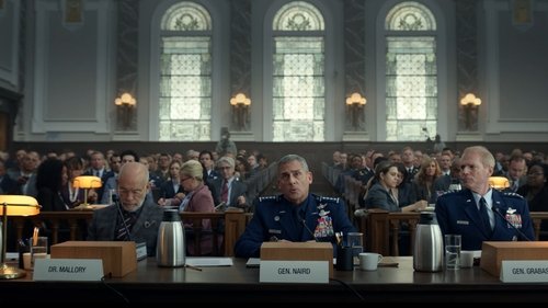 Space Force - Mark ve Mallory Washington'a Gider