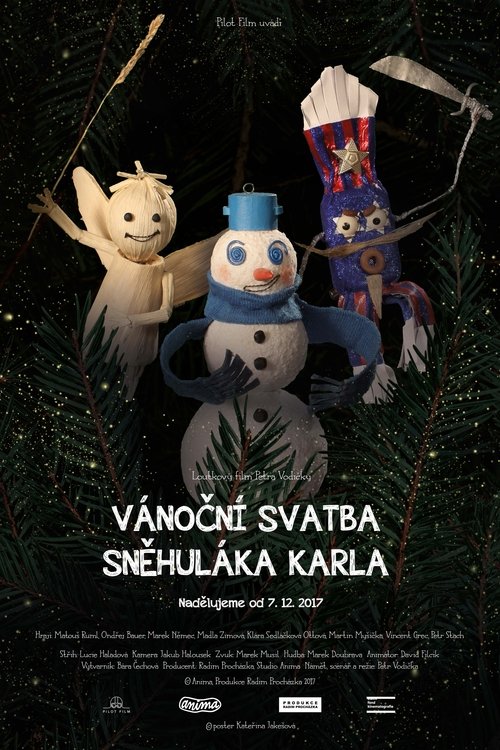 Charlie the Snowman’s Christmas Wedding Poster