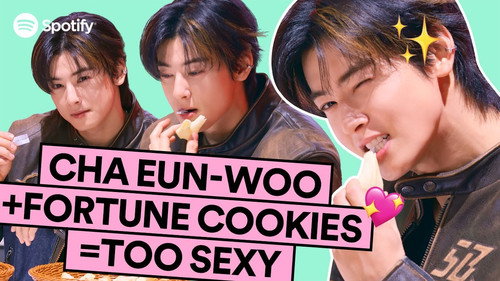 CHA EUN-WOO blesses us more than fortune cookies