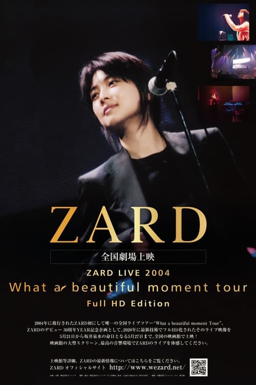 ZARD+LIVE+2004%E2%80%9CWhat+a+beautiful+moment%E2%80%9D%EF%BC%88Full+HD+Edition%EF%BC%89