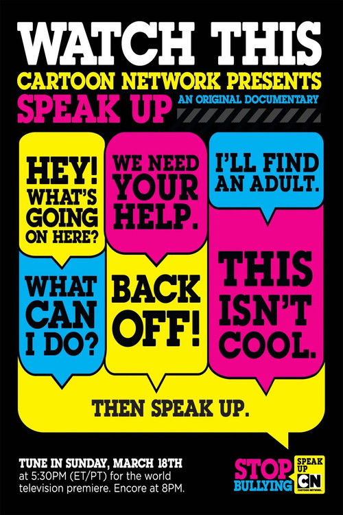 Speak Up Poster
