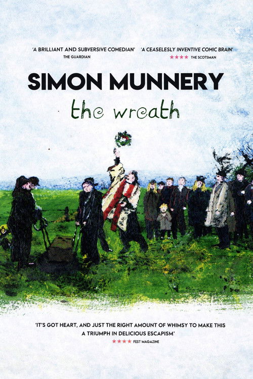 Simon Munnery: The Wreath Poster