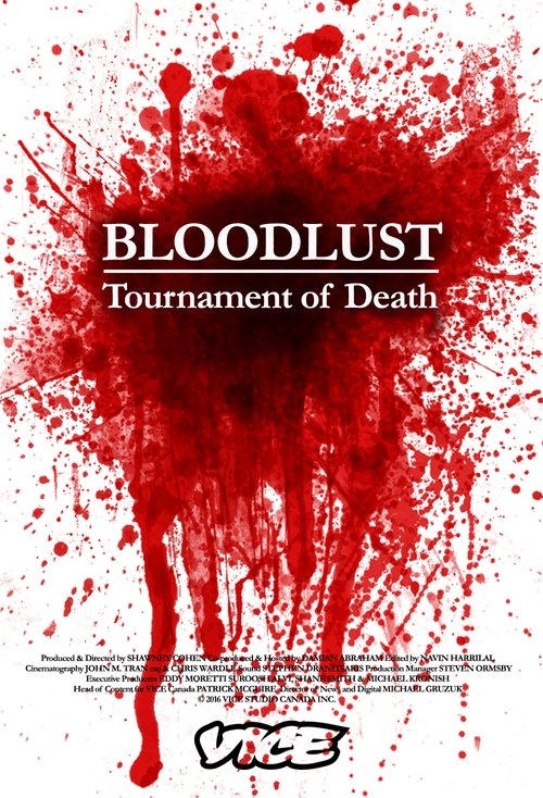 Bloodlust: Tournament of Death Poster
