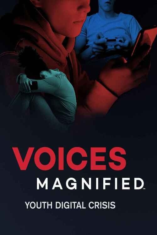 Voices Magnified: Youth Digital Crisis Poster
