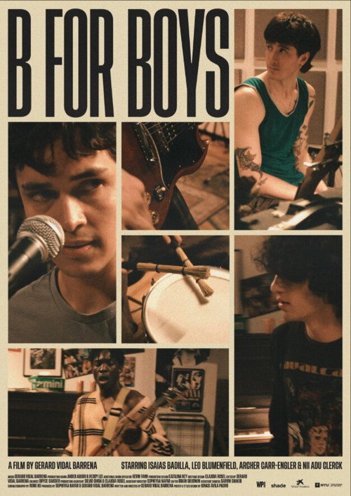 B for Boys Poster