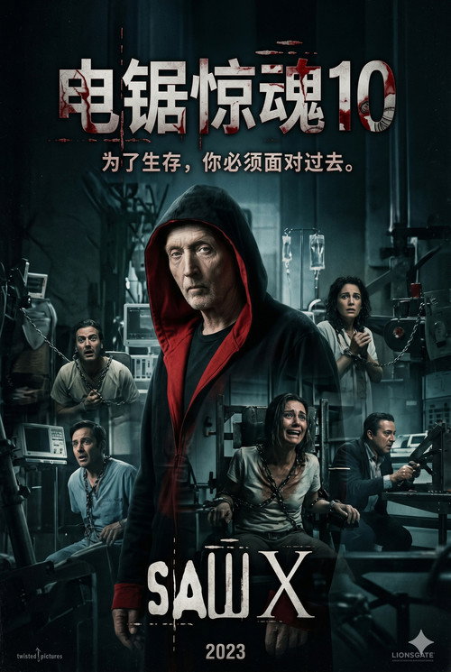 电锯惊魂10电影海报