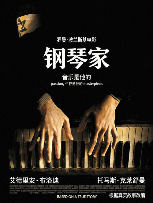 钢琴家电影海报