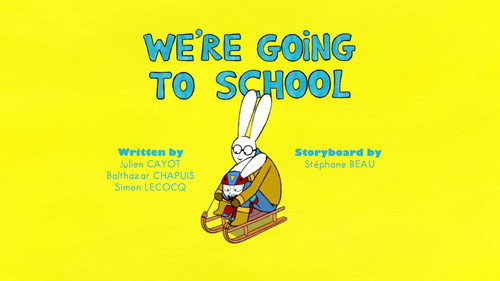 We're Going To School