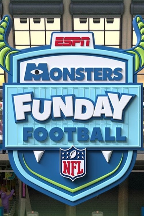 Monsters Funday Football Poster