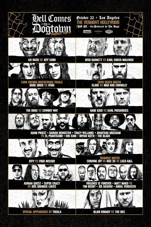 PRODUCE Volume 6: Hell Comes to Dogtown Poster