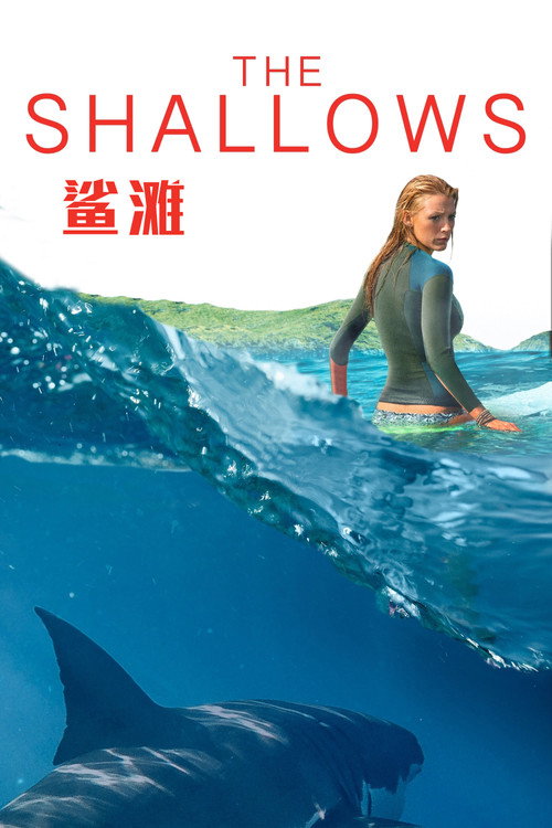 鲨滩电影海报